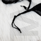 Two-piece Lingerie with Black Mesh