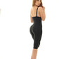 Lina: Straple and knee-length jumpsuit reducer