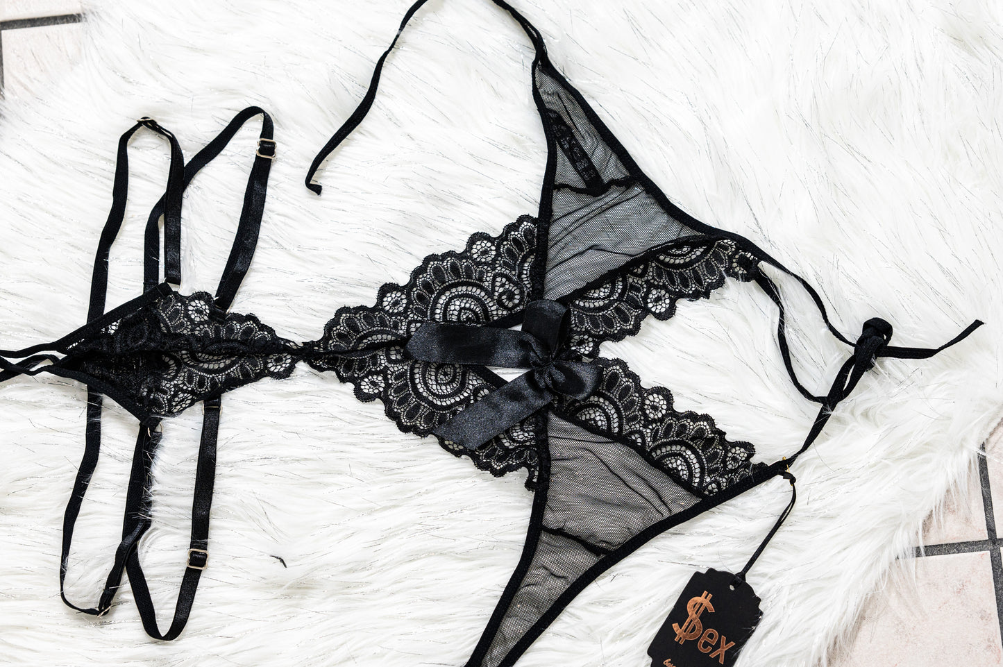 Black Lace Bodysuit