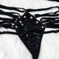 Shiny Black Cat Lingerie