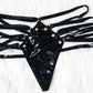 Shiny Black Cat Lingerie